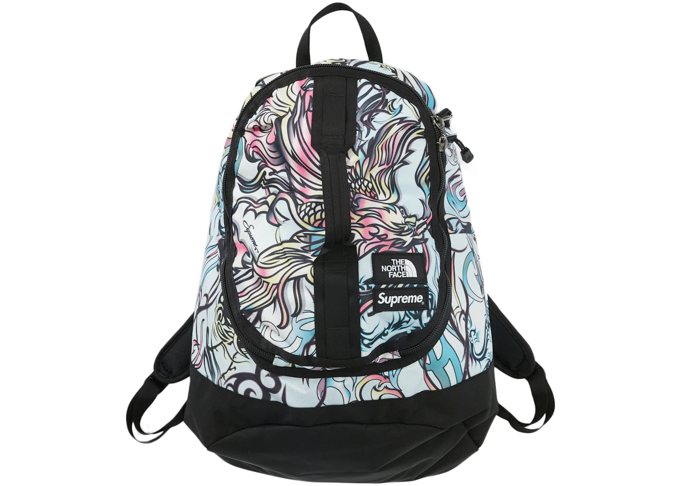 Supreme The North Face Steep Tech Backpack (FW22) Multicolor Dragon -1