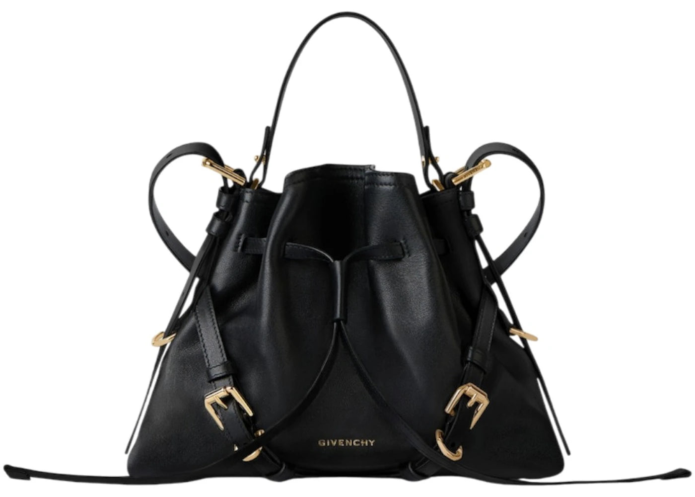 Givenchy Voyou Small Bucket Black -1