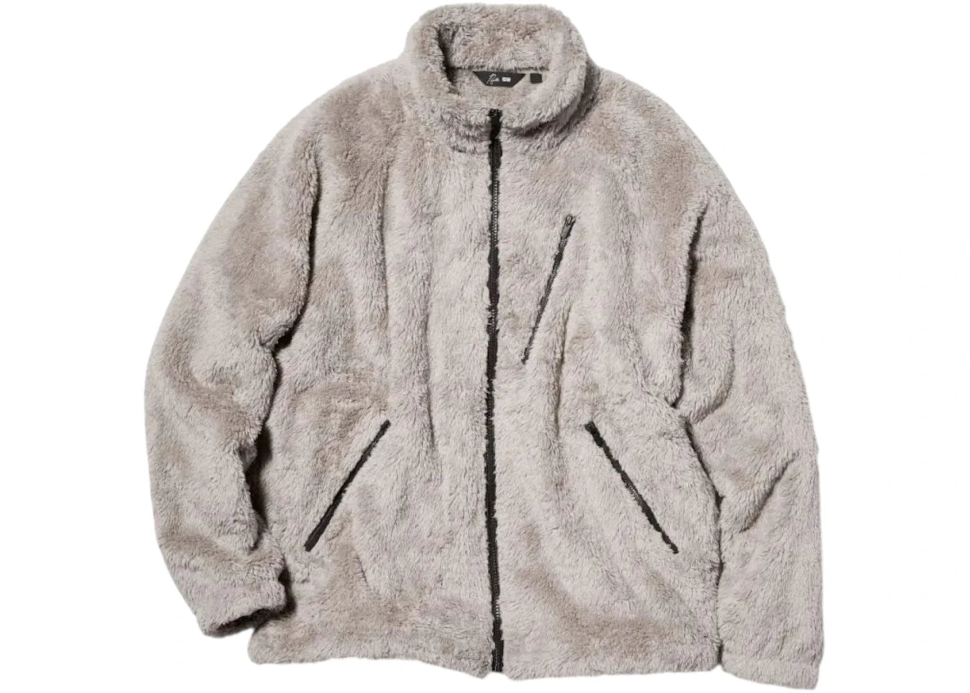 Uniqlo x Needles Fleece Jacket Beige -1