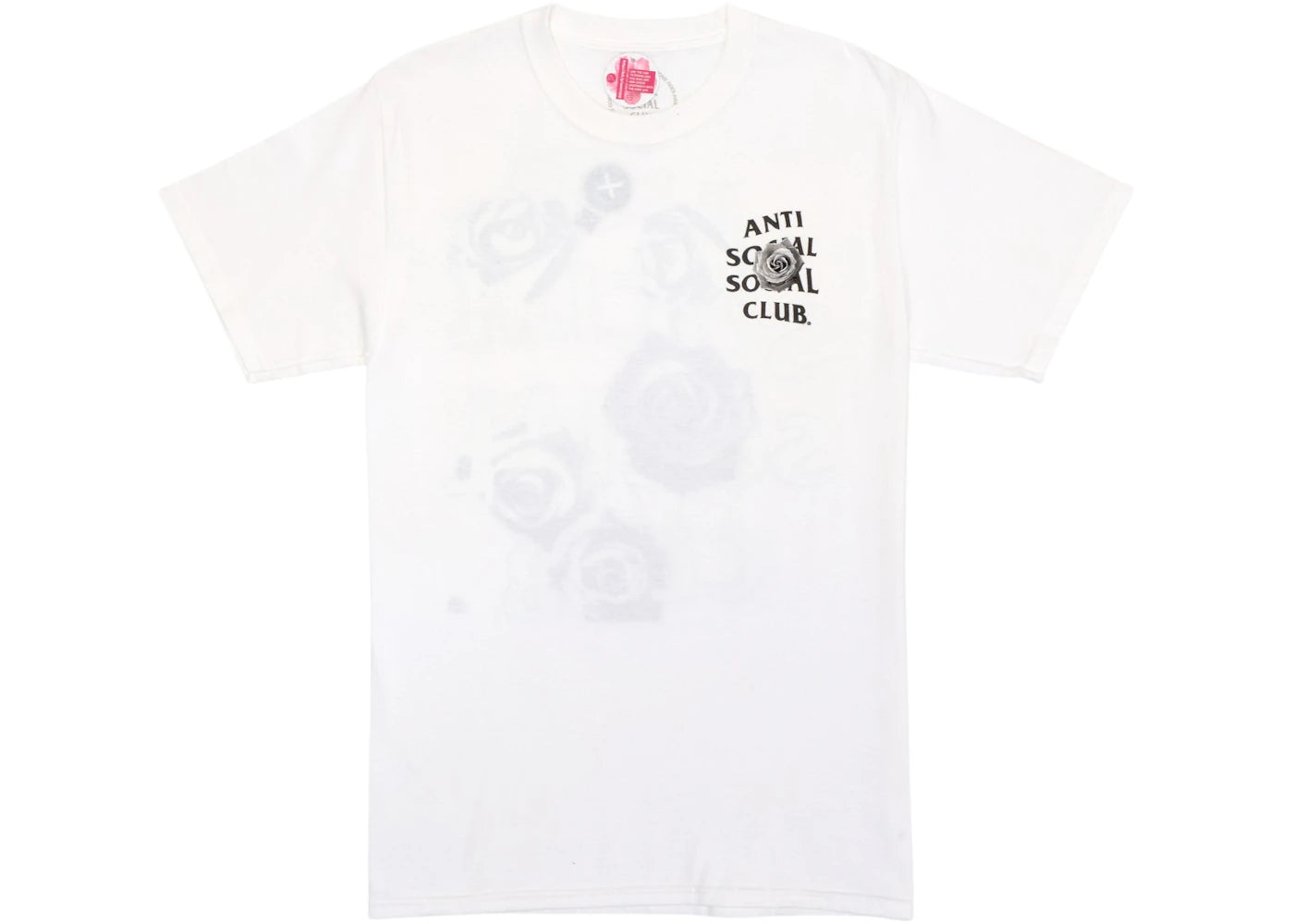 Anti Social Social Club Bat Emoji Tee White -1