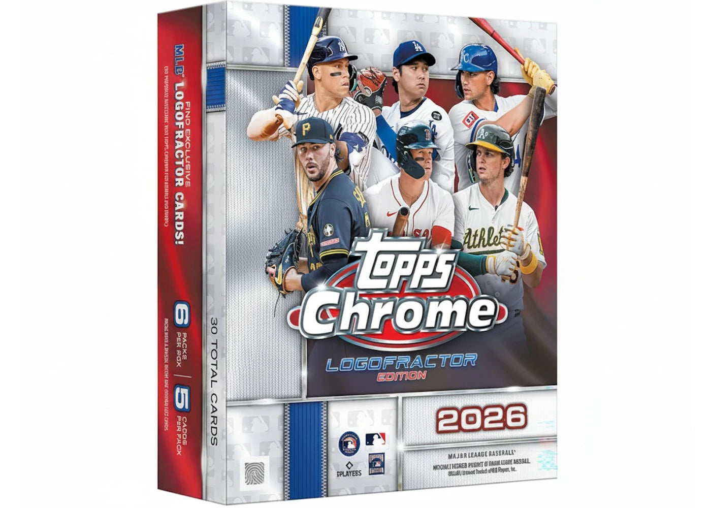 2026 Topps Chrome Baseball Logofractor Box -1