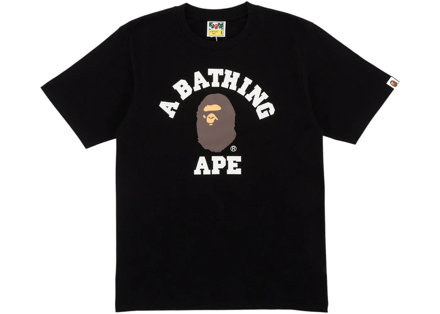 BAPE College Tee Black