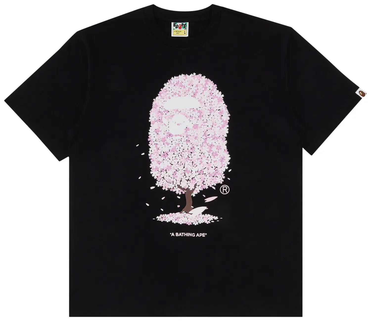 BAPE Sakura Tee (SS24) Black