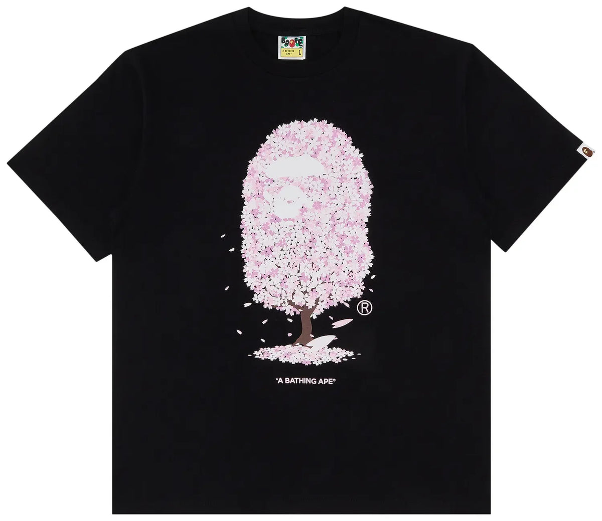BAPE Sakura Tee (SS24) Black