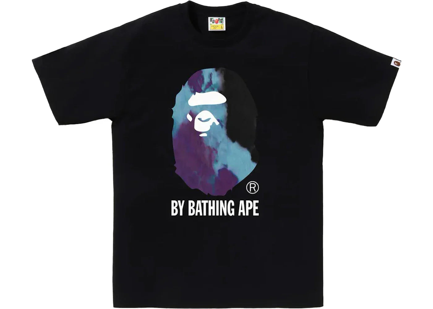 BAPE Tie Dye By Bathing Ape Tee (FW24) Black/Black