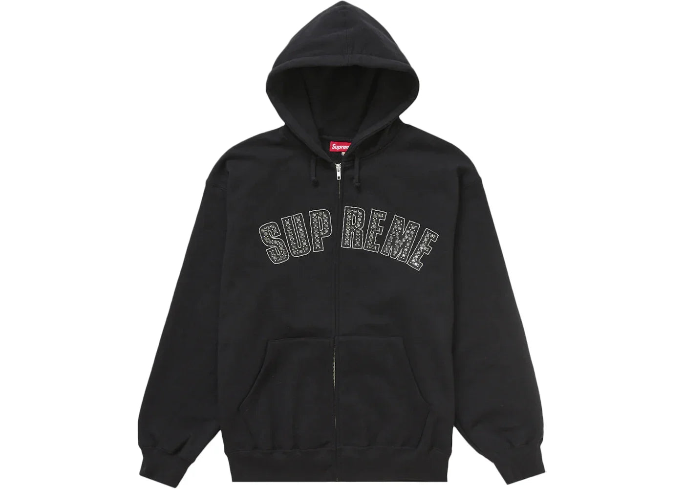 Supreme b.b. Simon Zip Up Hooded Sweatshirt Black -1