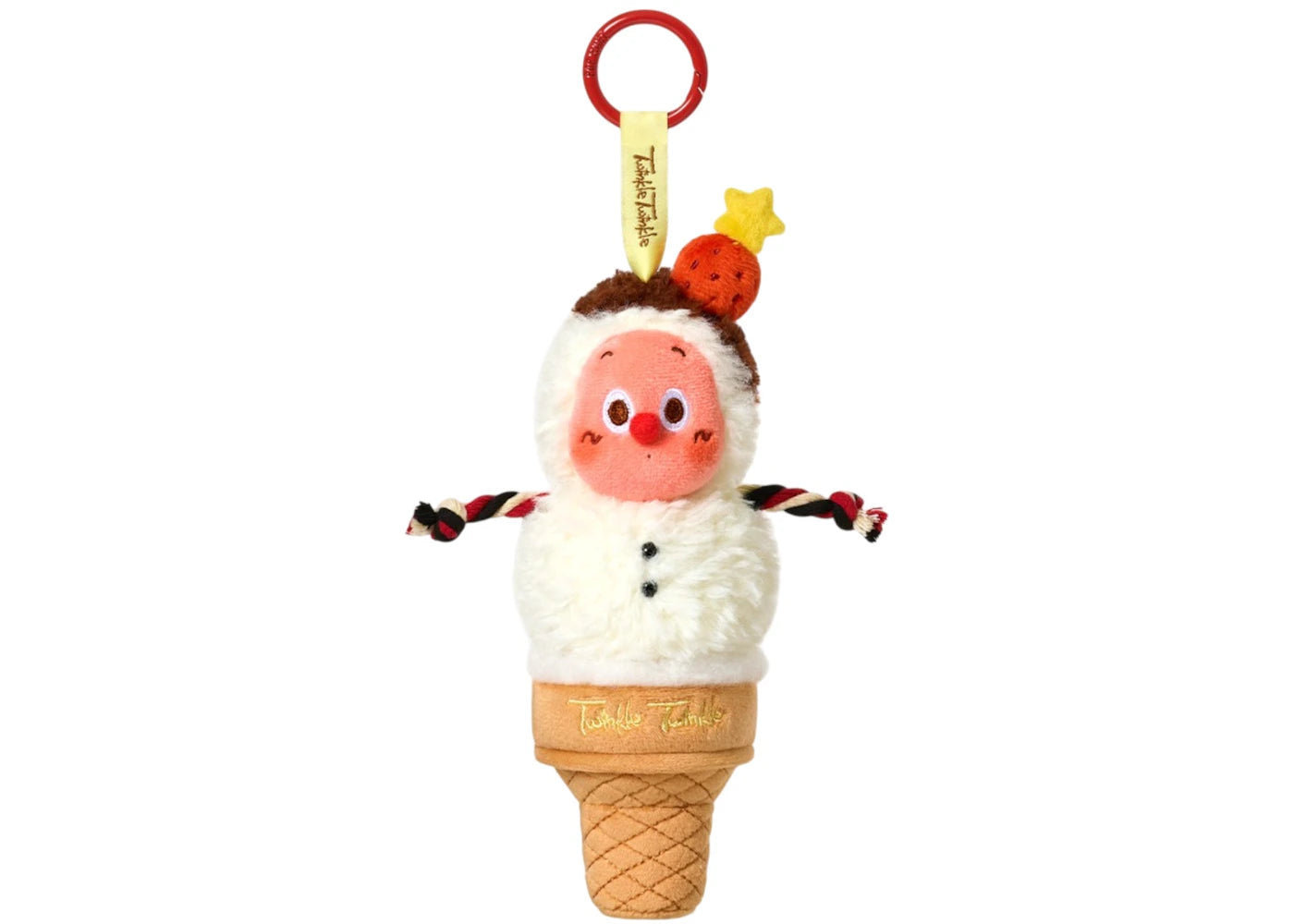 Pop Mart MOON GELATO Series Snowman Gelato Plush Pendant -1