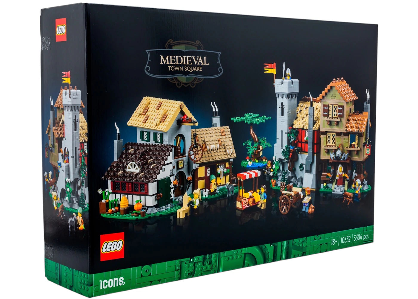 LEGO Icons Medieval Town Square Set 10332 -1