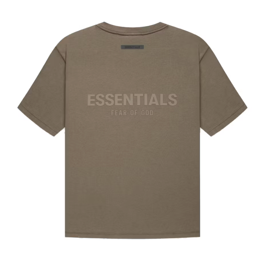 Back Fear of God Essentials T-shirt Harvest