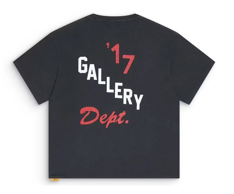 Back Gallery Dept. Boxing Merch Tee Vintage Black