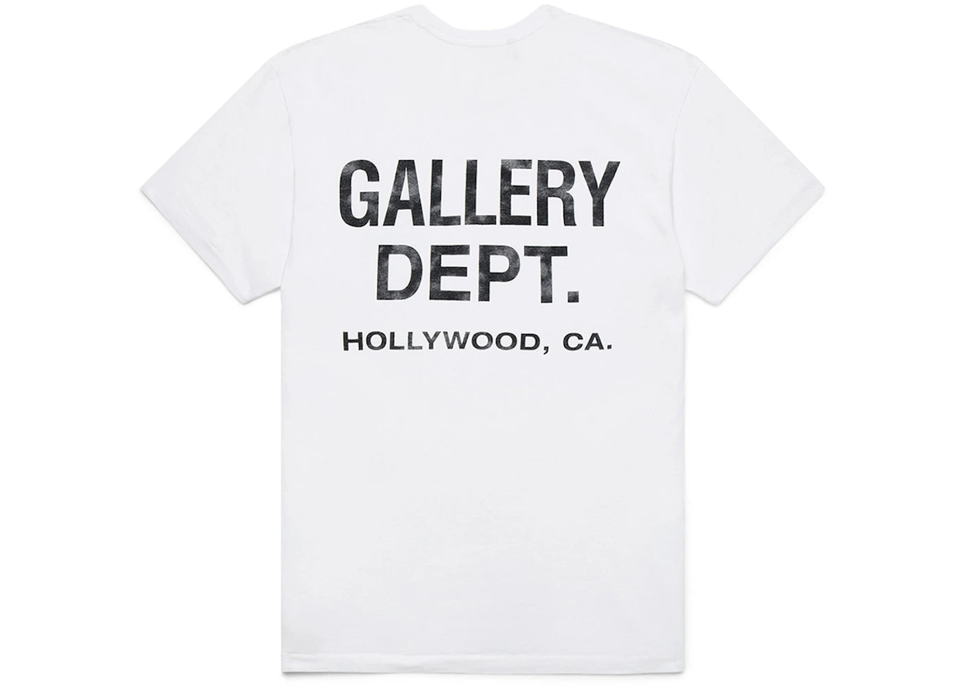 Back Gallery Dept. Souvenir T-Shirt White Black