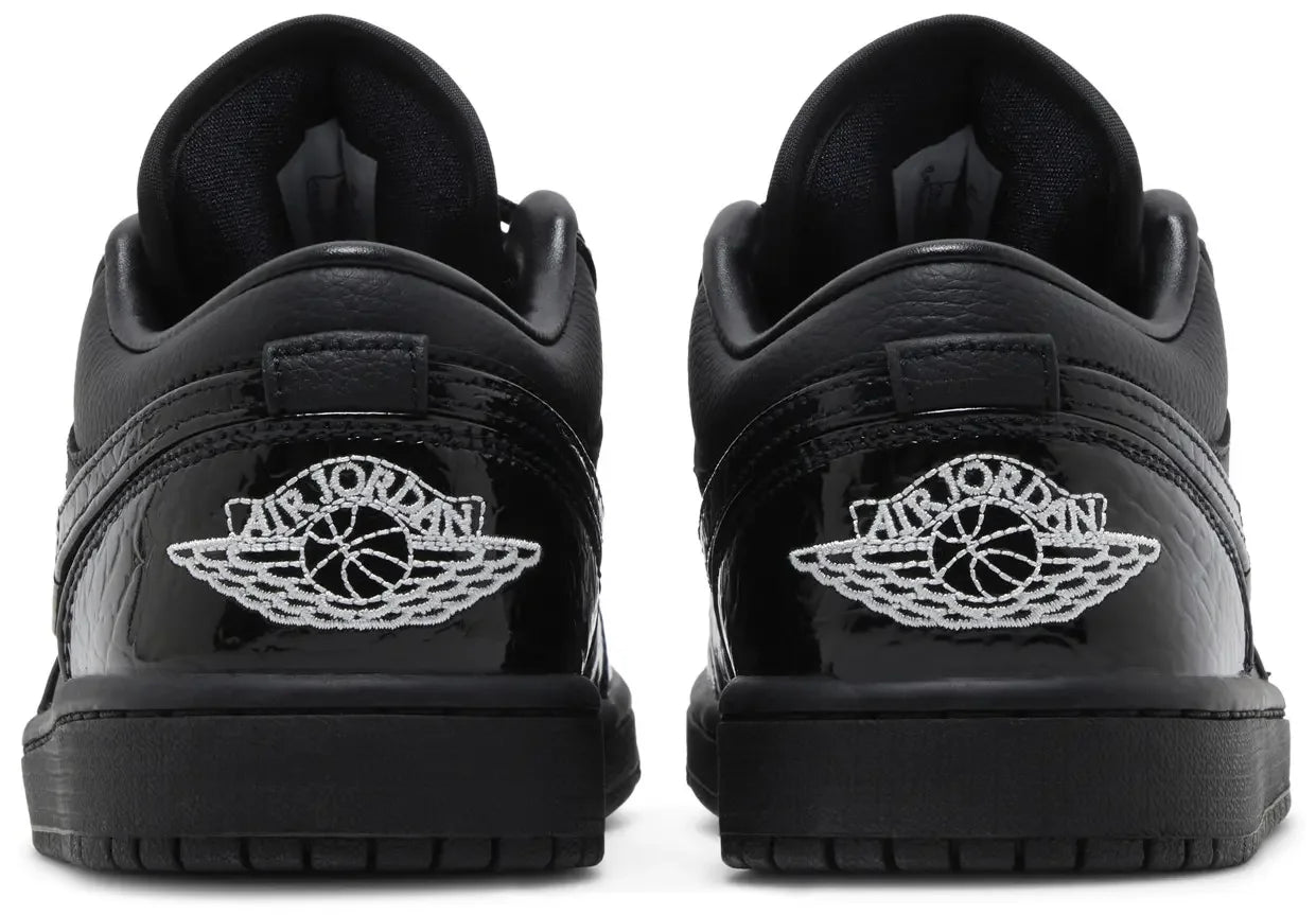 Jordan 1 Low SE Patent Elephant Black (w)