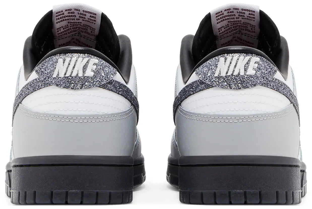 Nike Dunk Low LX Glitter Swoosh White Light Smoke Grey (W)
