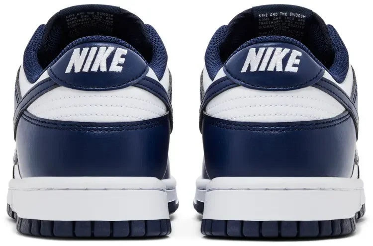 Nike Dunk Low White Midnight Navy