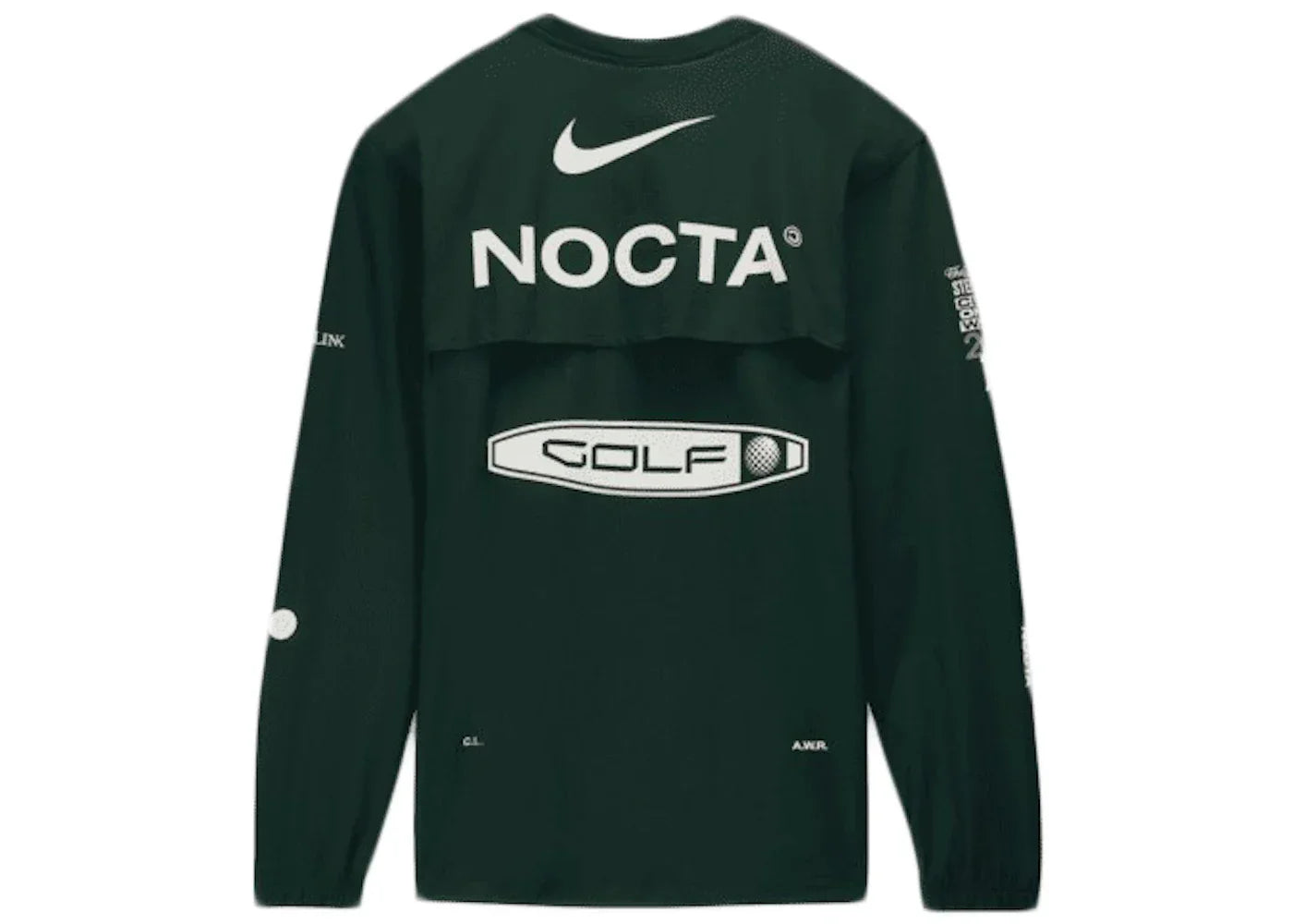 Back Nike x Drake NOCTA Golf Crewneck Top (2021) Green