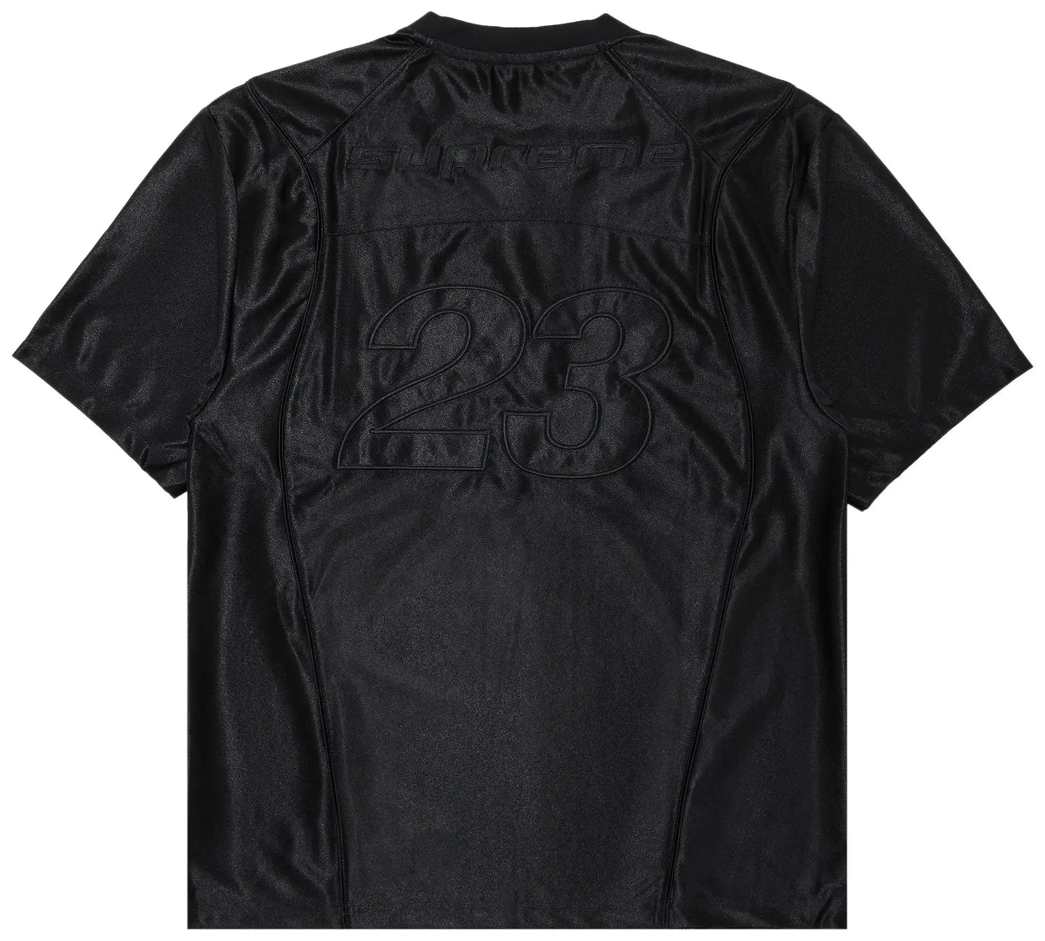 Back Supreme Jordan Warm Up Jersey Black