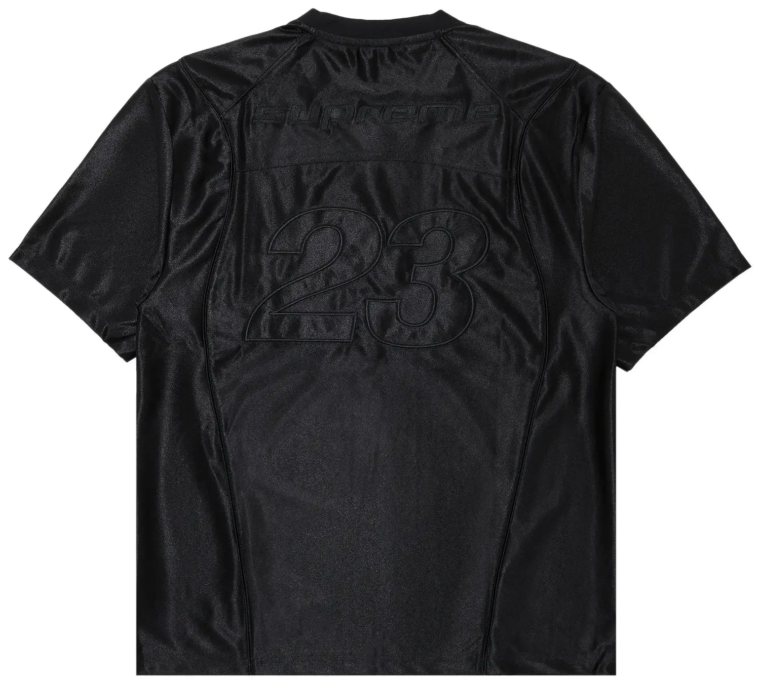 Back Supreme Jordan Warm Up Jersey Black