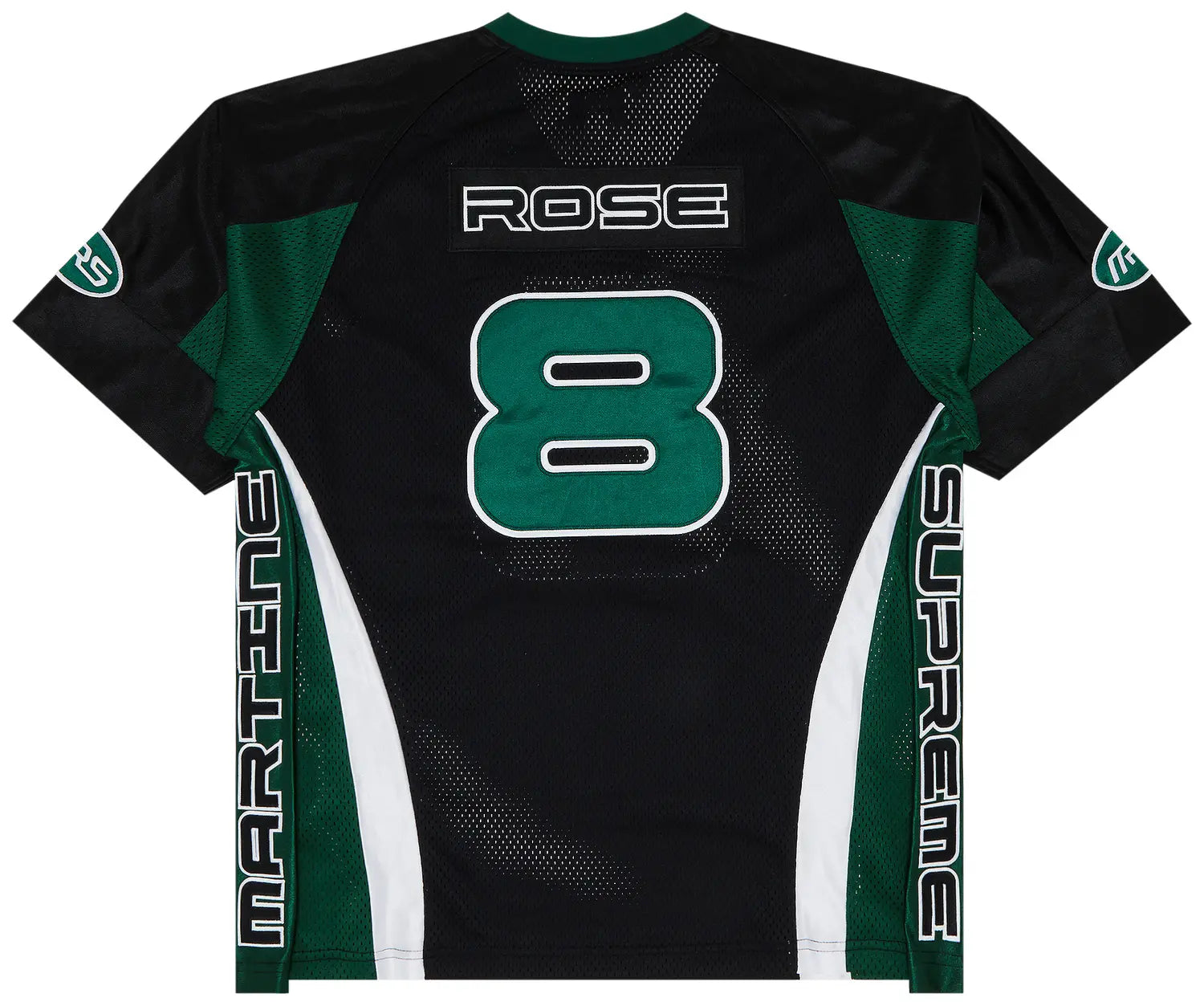 Back Supreme Martine Rose Football Jersey Black