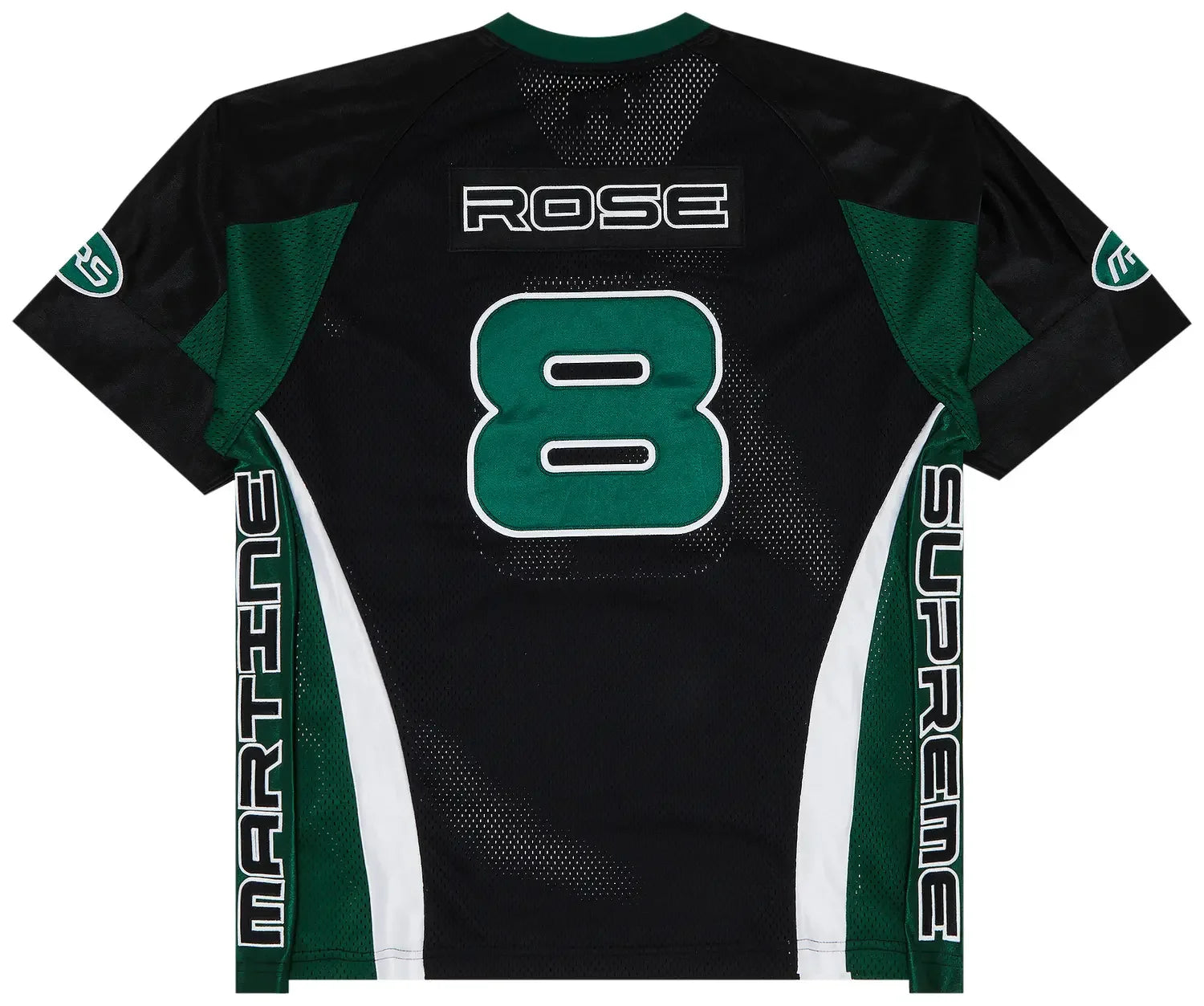Back Supreme Martine Rose Football Jersey Black