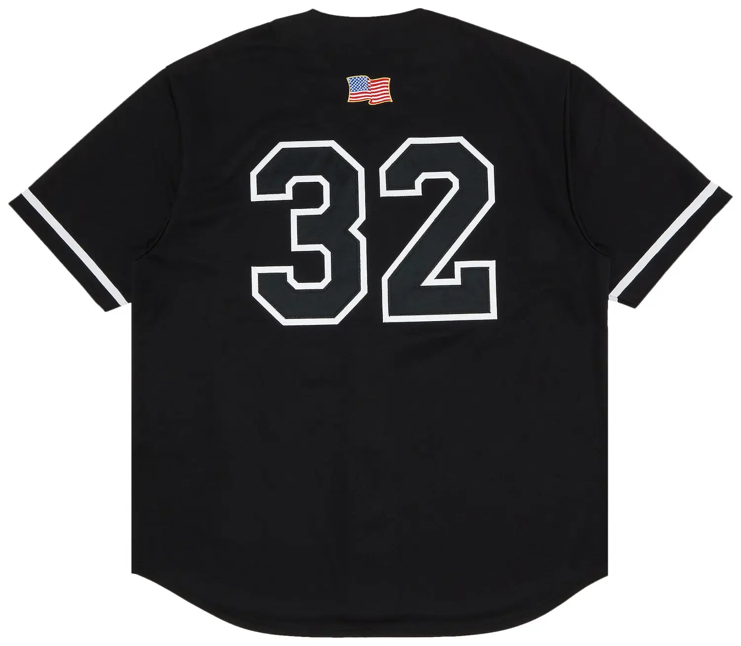 Back Supreme Swords Baseball Jersey Black