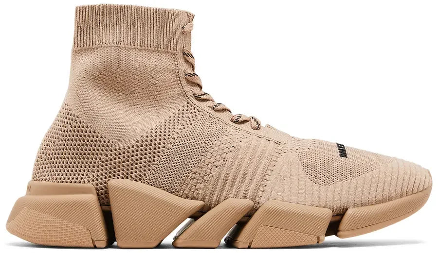 Balenciaga Speed 2.0 Lace Up Beige