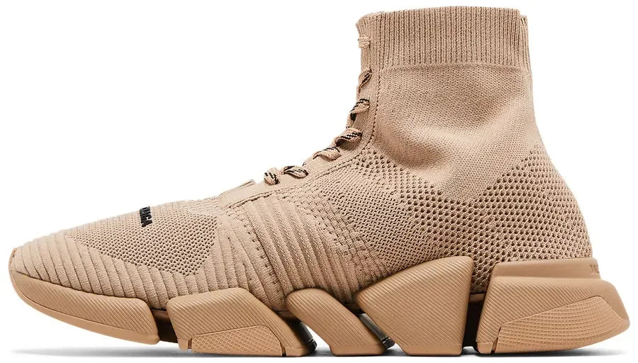 Balenciaga Speed 2.0 Lace Up Beige2