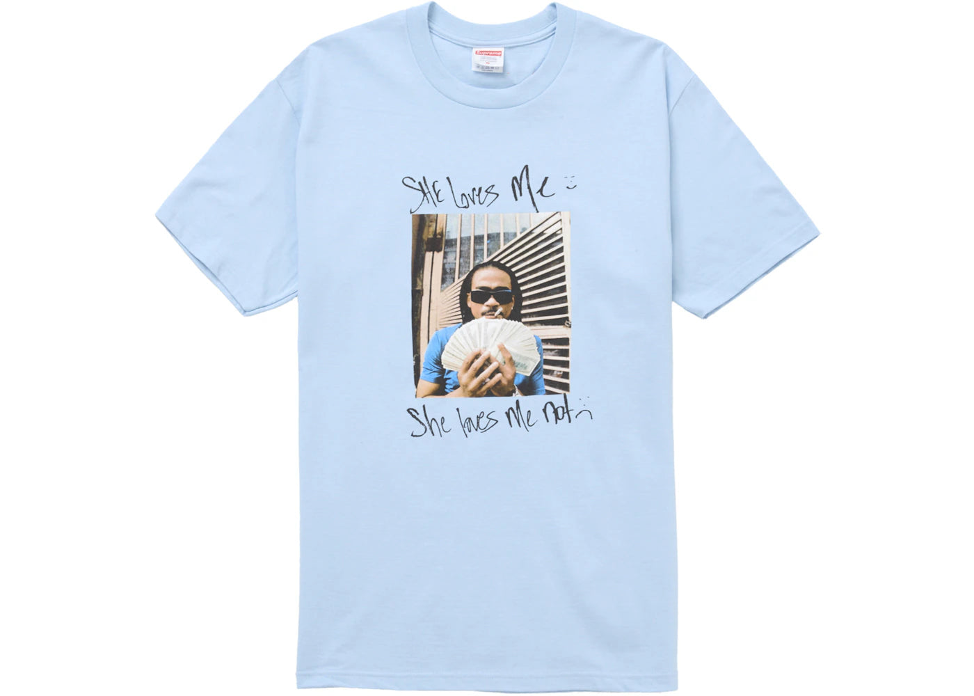 Supreme Max B Tee Powder Blue -1