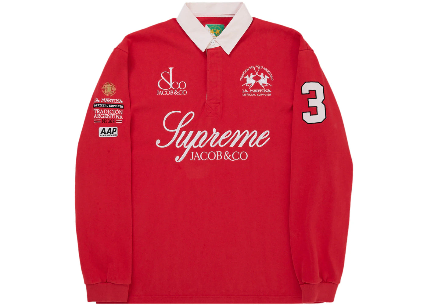 Supreme La Martina Rugby Red -1