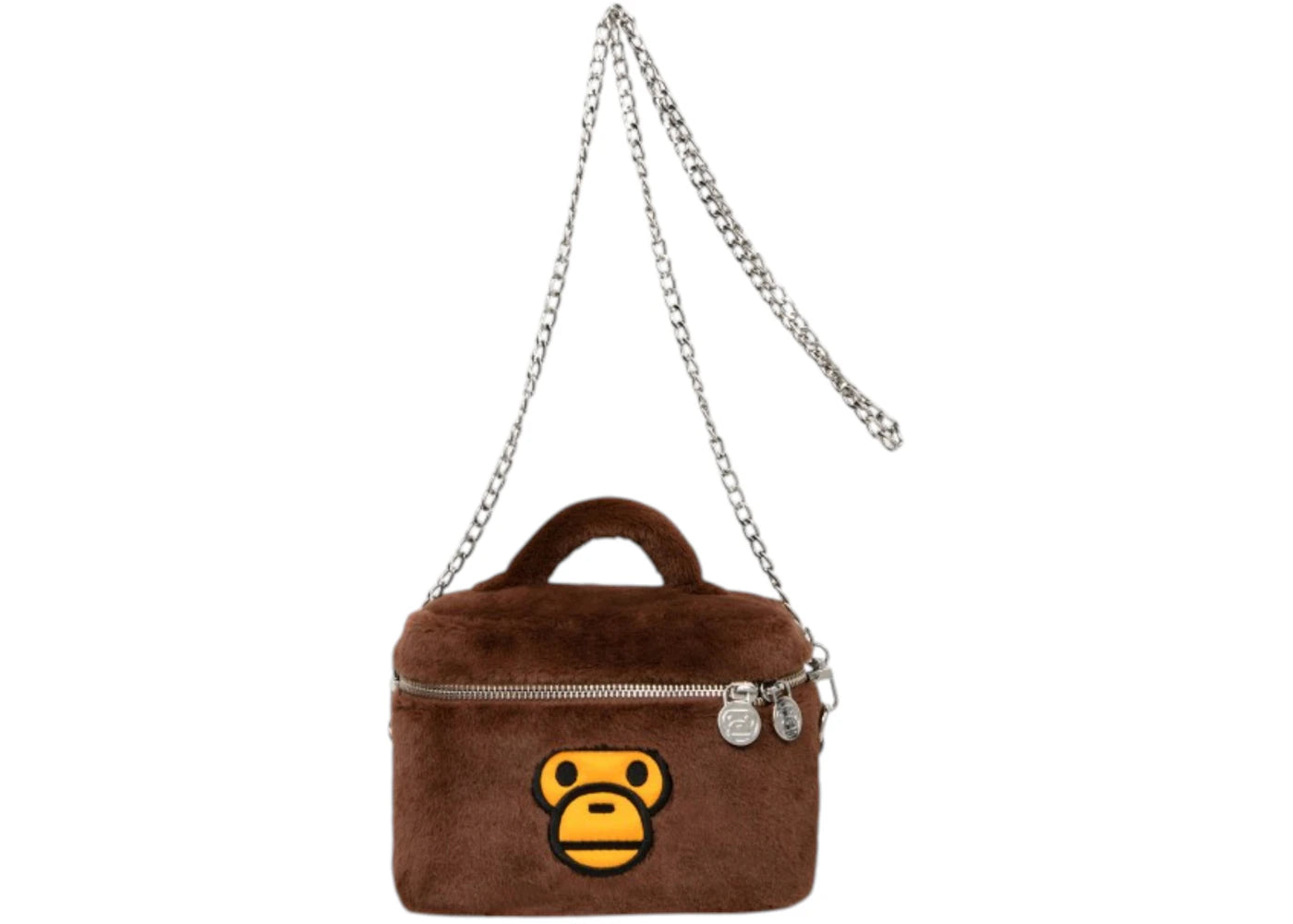 BAPE Baby Milo Chain Crossbody Bag Brown -1