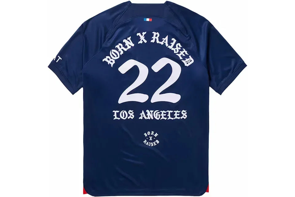 Born X Raised x PSG Los Angeles Jersey Navy