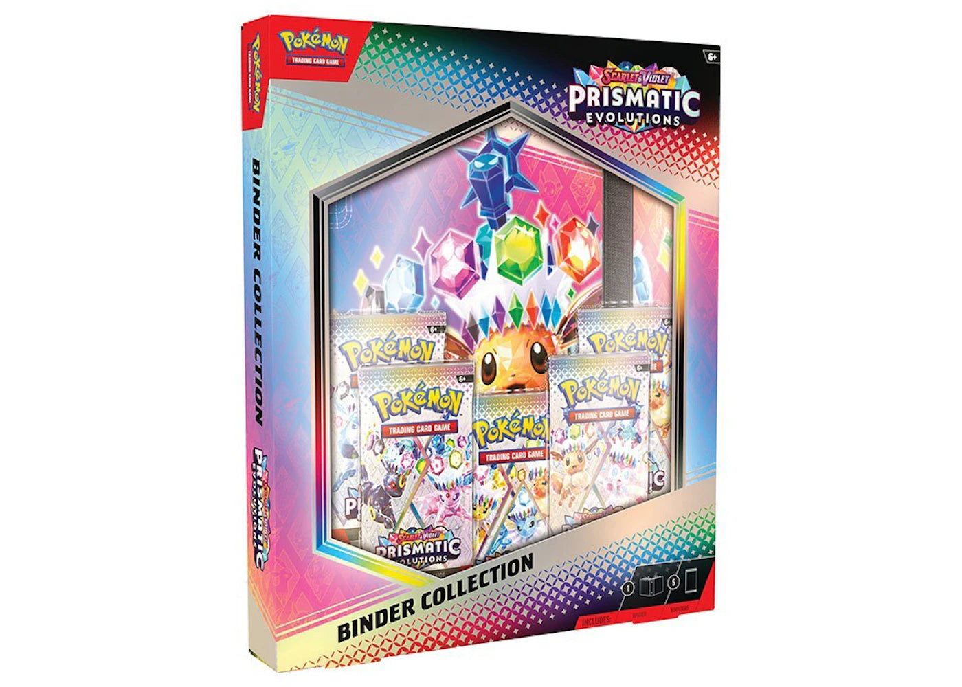 Pokémon Scarlet & Violet Prismatic Evolutions Binder Collection -1