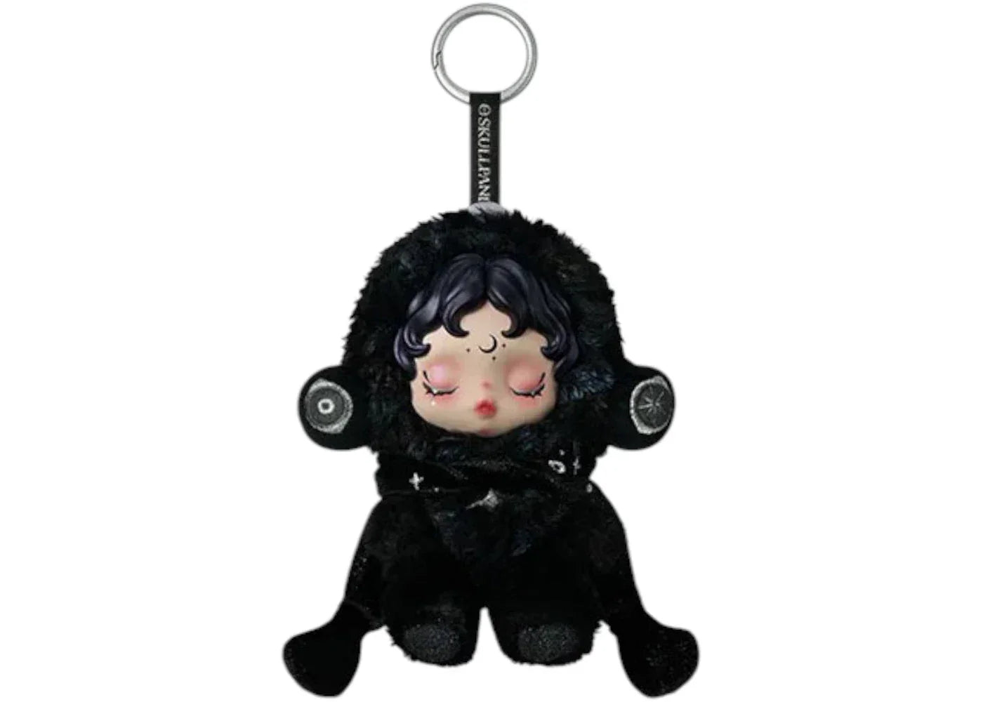 Pop Mart SKULLPANDA You Found Me! Series Darkness Plush Doll Pendant-1
