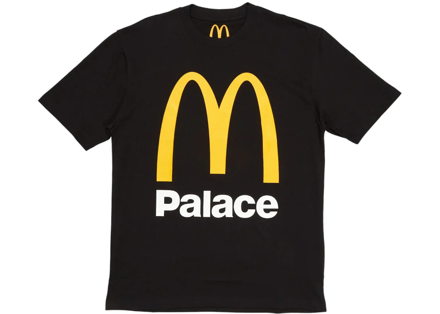 Palace x McDonald's Logo T-shirt Black -1
