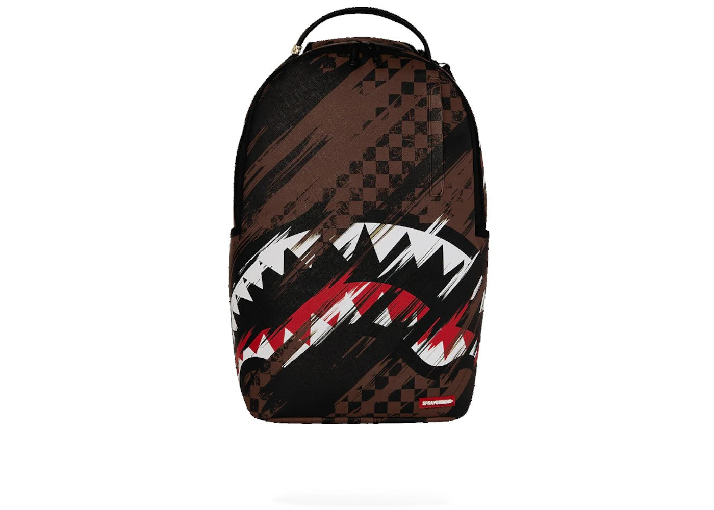 Sprayground Sharks In Paris Night Drift Backpack Brown -1