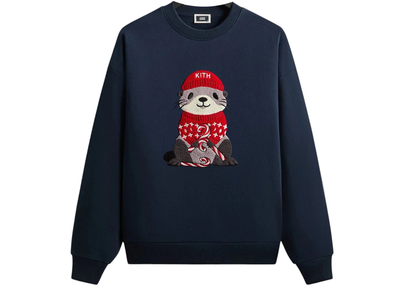 Kith Kithmas Otter Nelson Crewneck Nocturnal -1