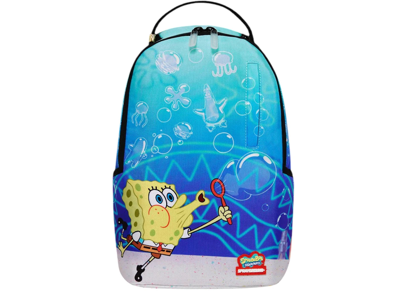 Sprayground Spongebob Blowing Bubbles DLXR Mini Backpack Multicolor -1