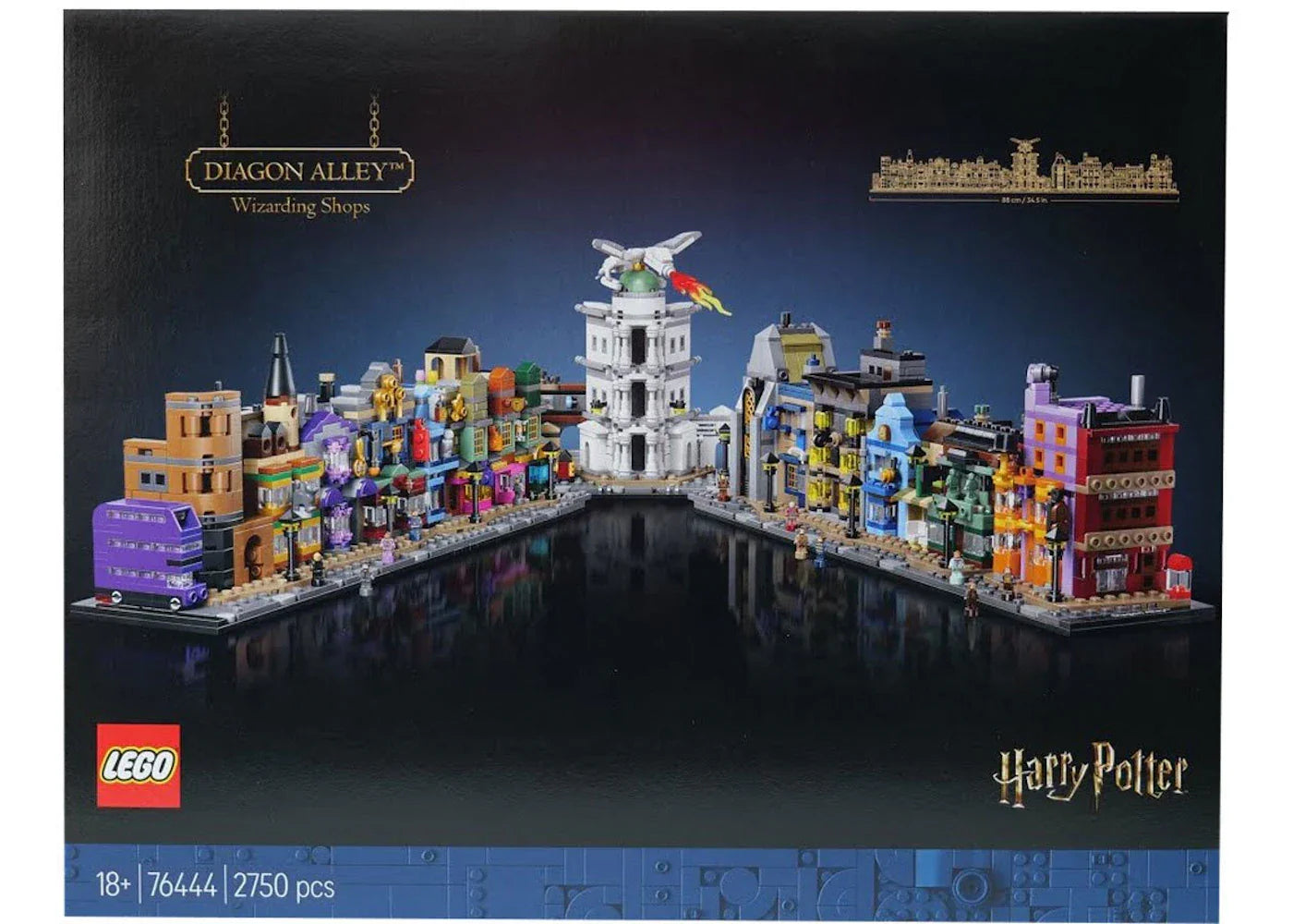 LEGO Harry Potter Diagon Alley Wizarding Shops Set 76444-1