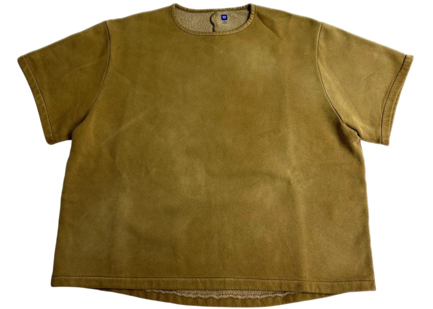 Yeezy Gap Engineered By Balenciaga Fleece Yoke Tee Bronze -1