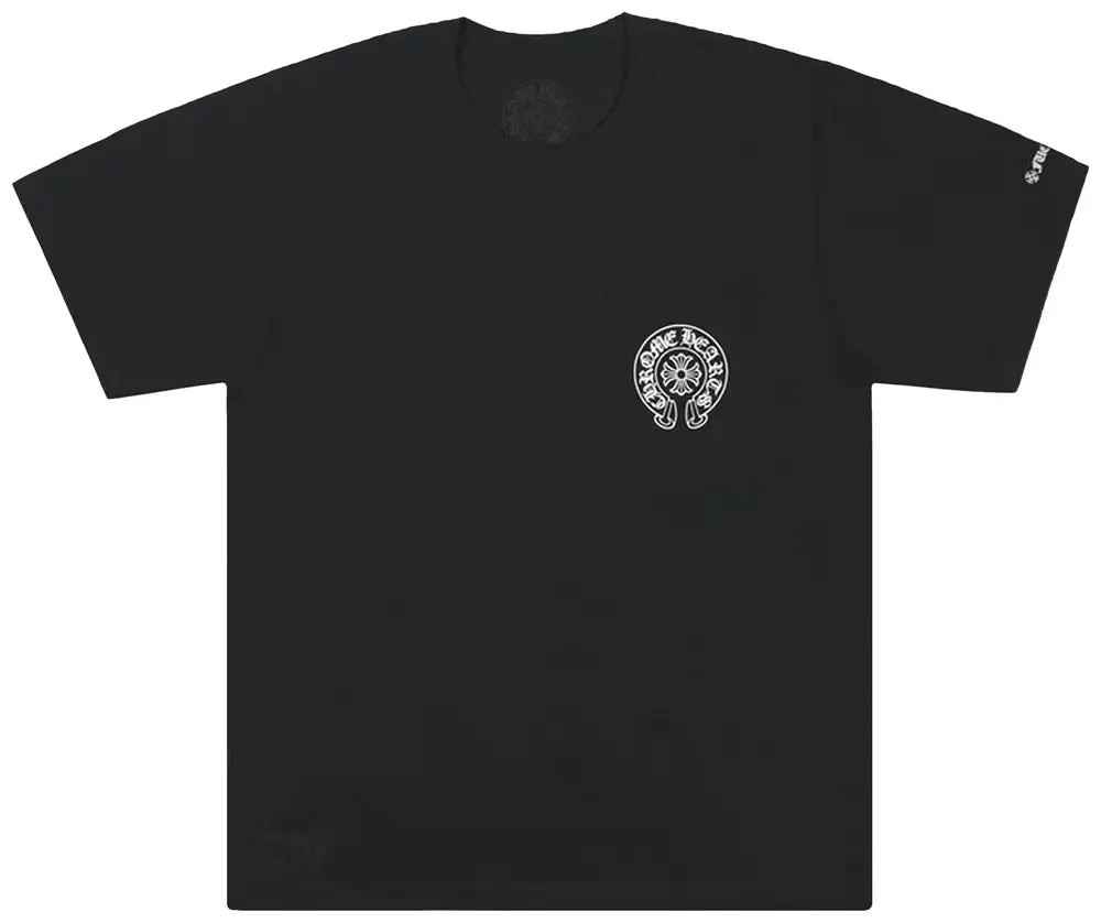 Chrome Hearts Horse Shoe Logo Pocket T-Shirt Black