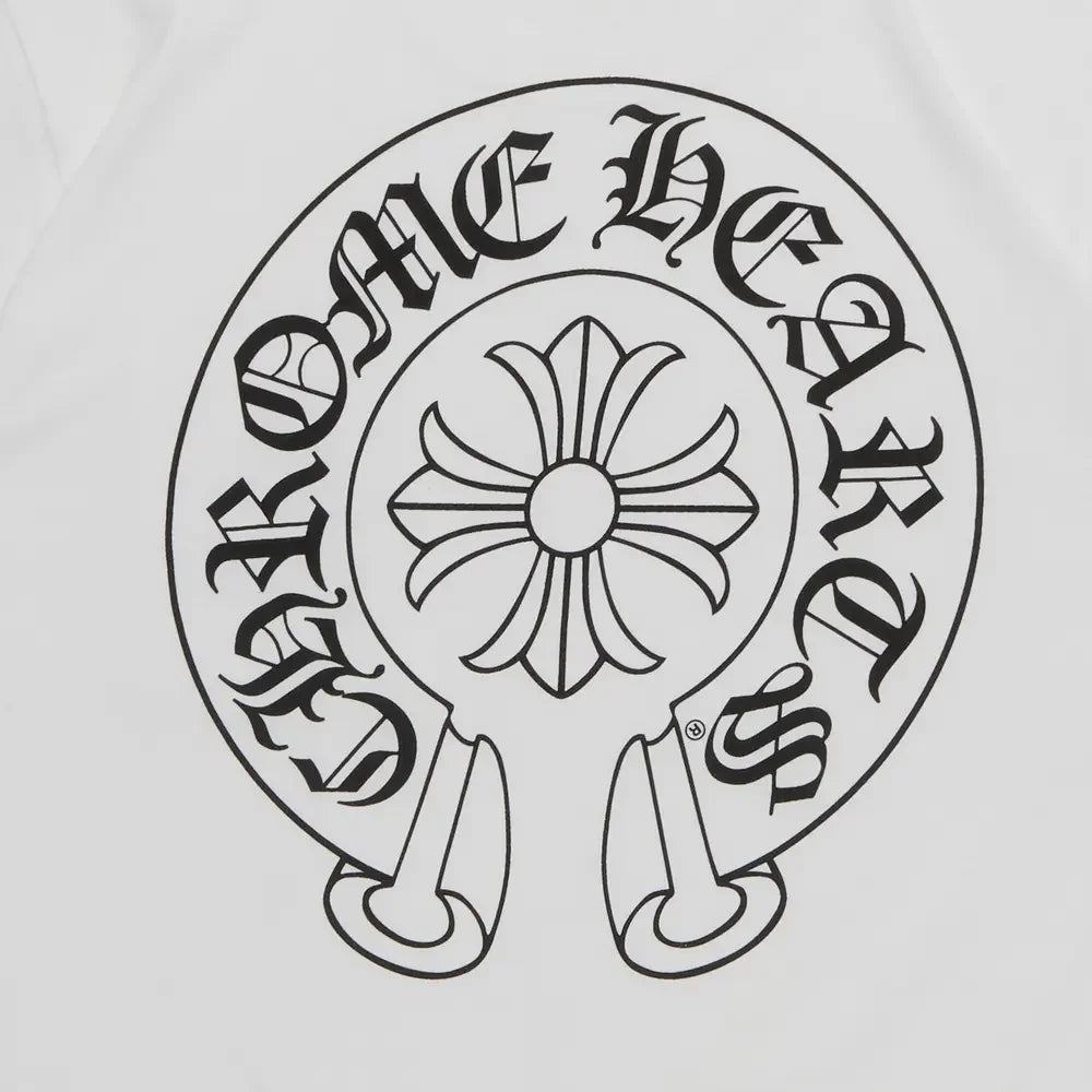 Chrome Hearts Horse Shoe Logo Pocket T-Shirt White