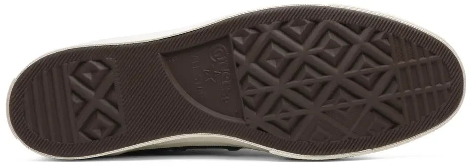 Converse Chuck Taylor All Star 70 Hi Comme des Garcons PLAY Multi-Heart Green sole