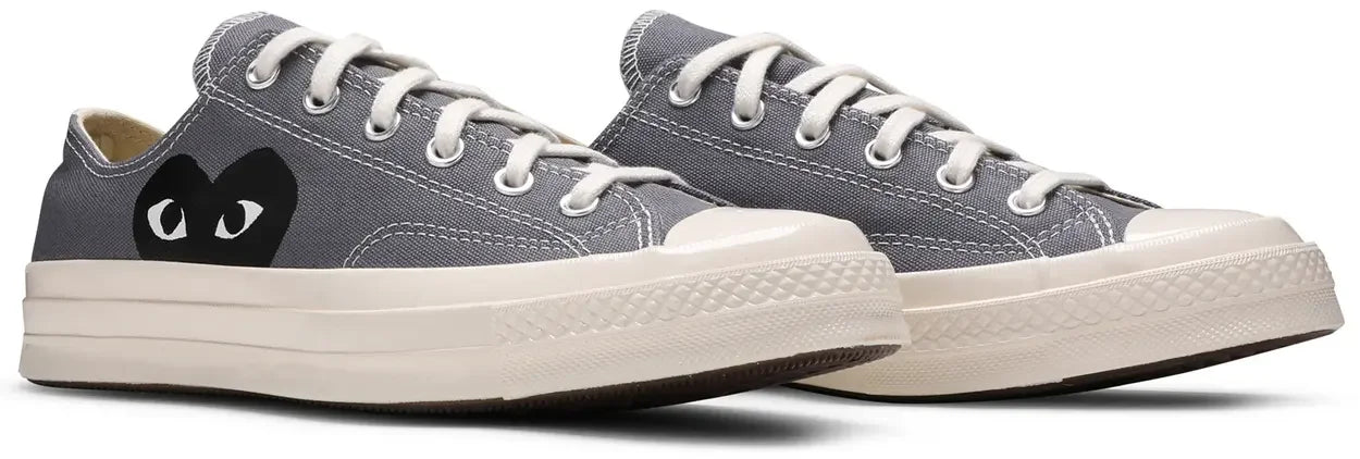 Converse Chuck Taylor All Star 70 Ox Comme des Garcons PLAY Grey Pair