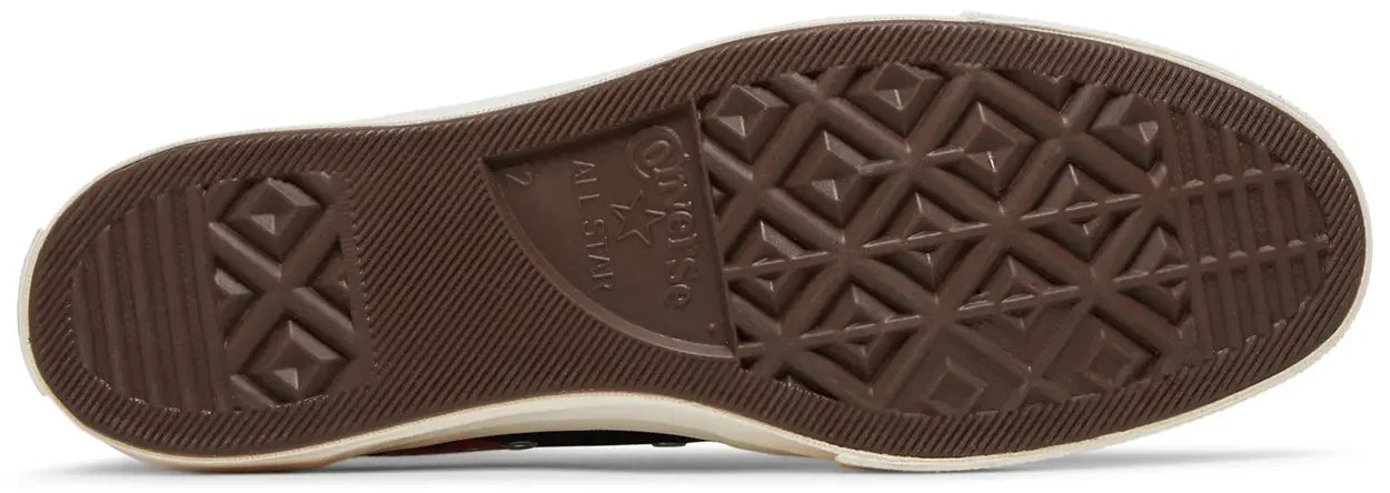 Converse Chuck Taylor All Star 70 Ox Comme des Garcons PLAY Multi-Heart Black Sole