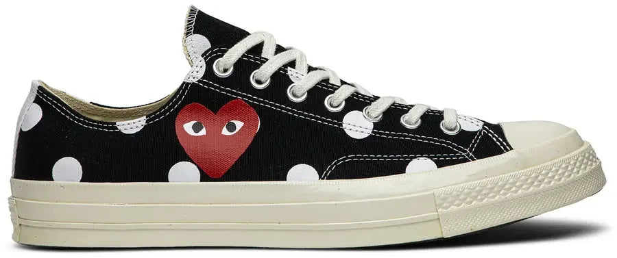 Converse-Chuck-Taylor-All-Star- 70 -Ox-Comme-des-Garcons-Polka-Dot- Black- 1