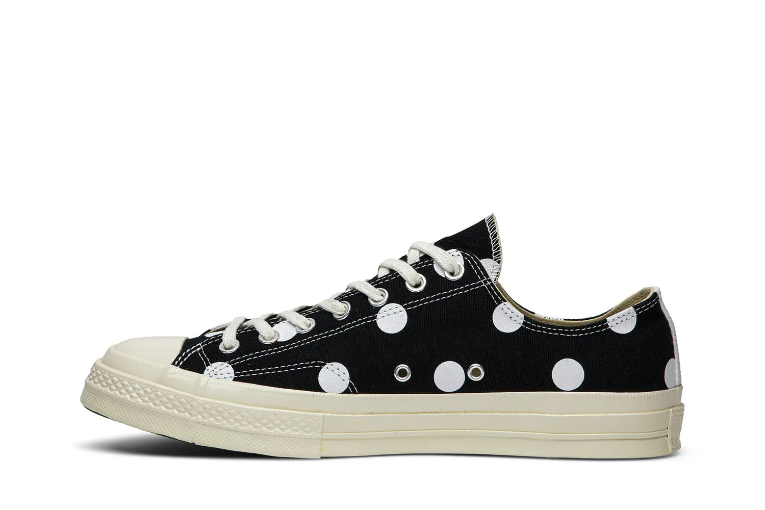 Converse-Chuck-Taylor-All-Star- 70 -Ox-Comme-des-Garcons-Polka-Dot- Black- 2