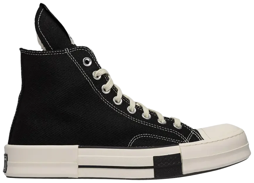 Converse DRKSTAR Hi Rick Owens DRKSHDW Black Egret