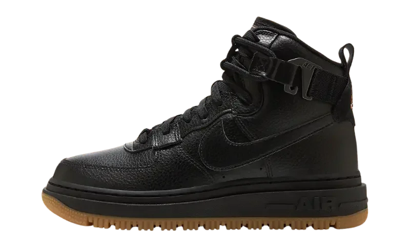 Nike Air Force 1 High Utility 2.0 Black Gum Orange (Women's) - MTHOR SHOP