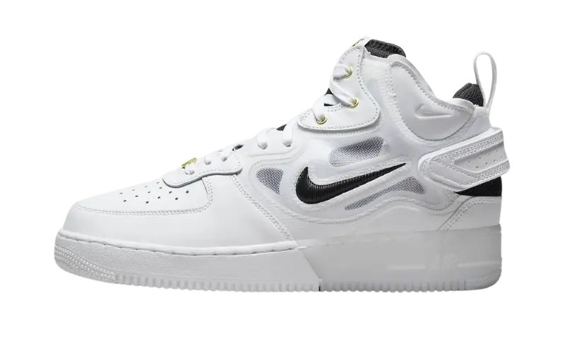 Nike air force high white black on sale