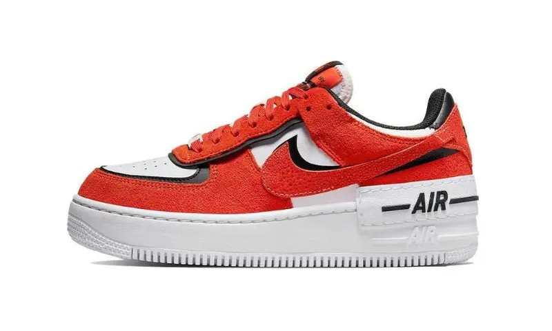 Nike air force blanche et orange hot sale