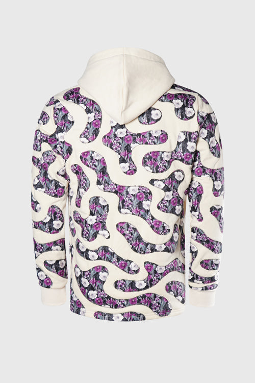 The Hideout Clothing - Opium Poppy Flower Camo Hoodie